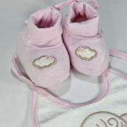 Bavaglino e scarpine Thun per neonato femminuccia Per il tuo Bimbo