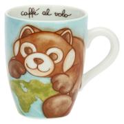 Mug Thun panda rosso Otto Dreamer Tisaniere con filtro e Mug