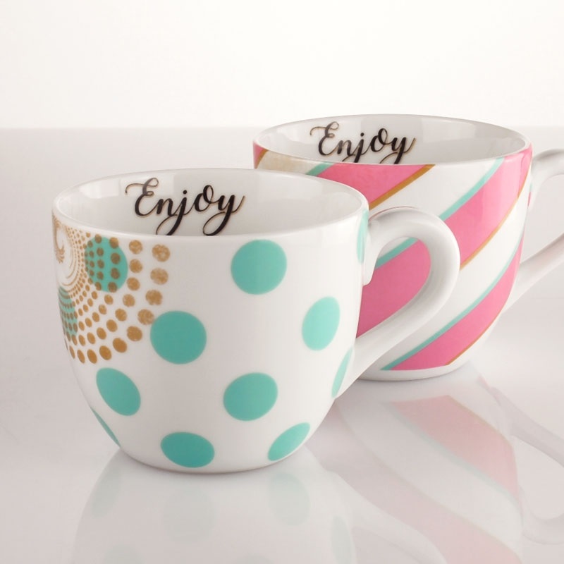 Set 2 Tazze Caffè Natalizie WEISSESTAL - Porcellana Linea Xmas, Resistente A Lavastoviglie - Foto 10
