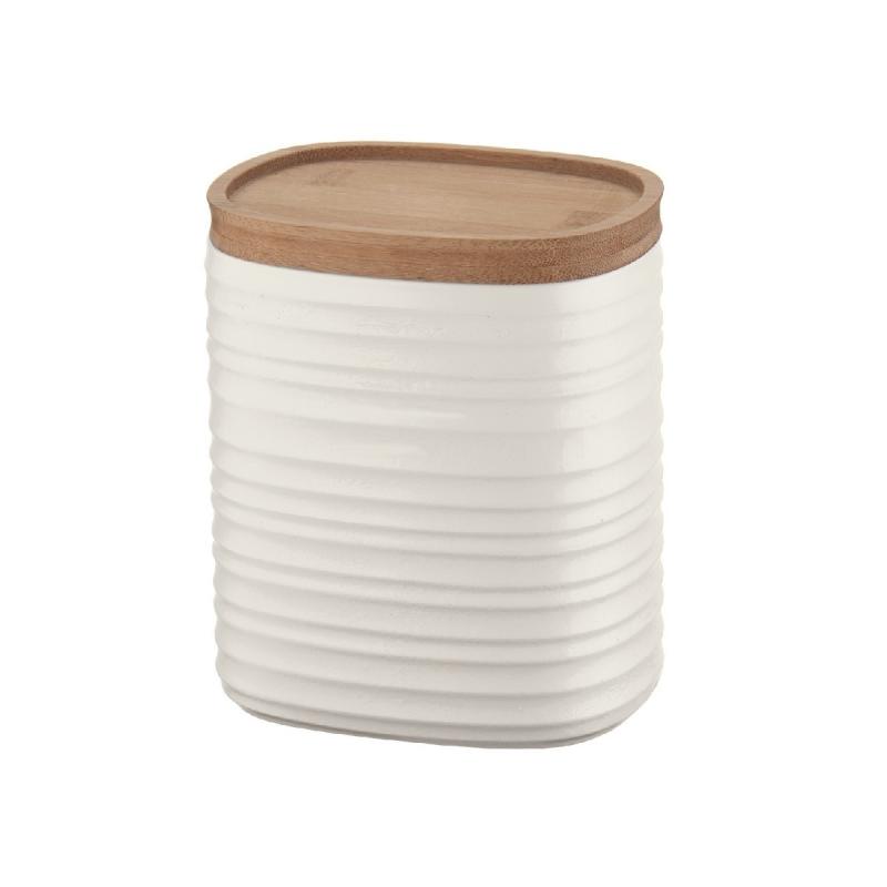 Barattolo da cucina Guzzini Tierra contenitore colore bianco da 1000ml Barattoli e Contenitori Cucina