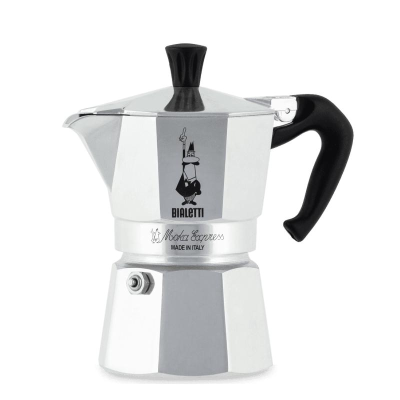 Caffettiera Bialetti 6 tazze classica Moka Express colore acciaio Caffettiere espresso Moka e Bollitori