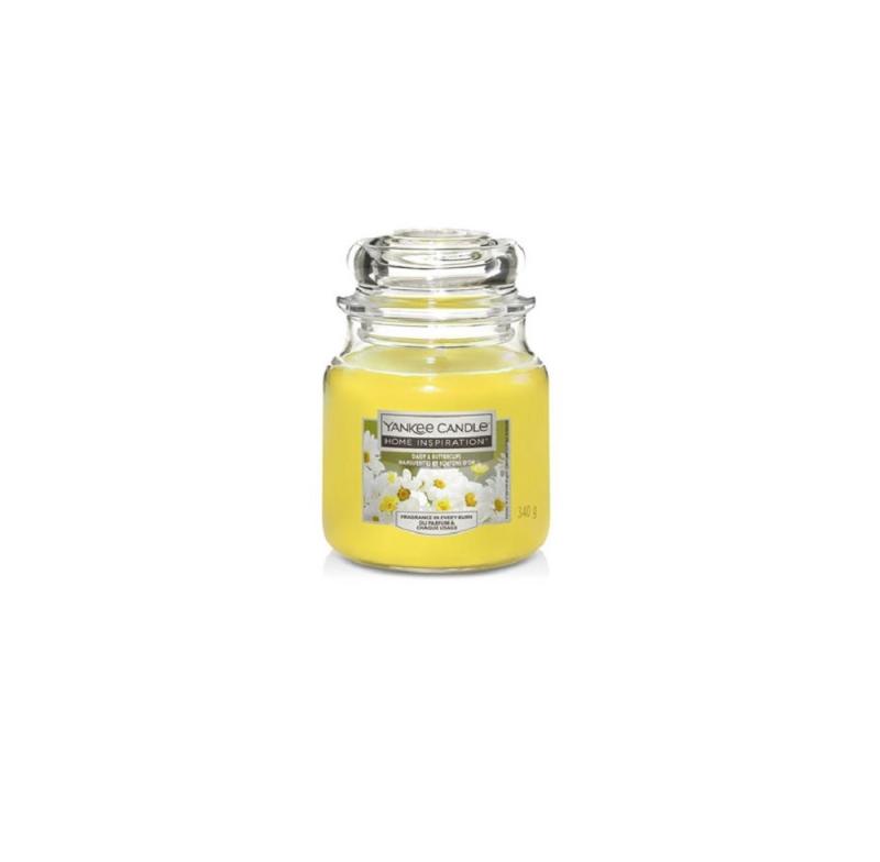 Candela profumata Yankee Candle in giara piccola, profumazione Daisy e  Buttercups