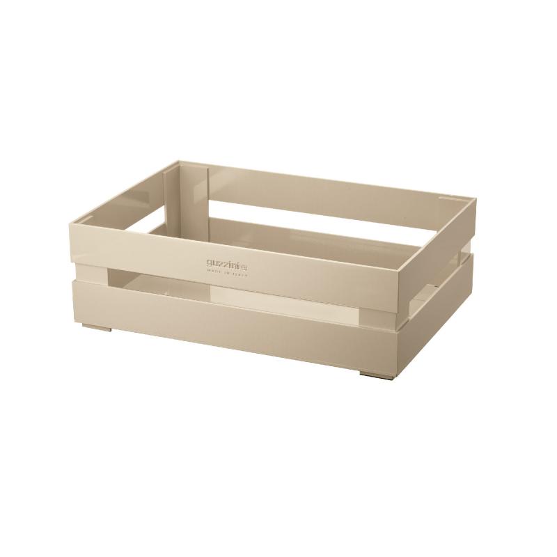 Cassetta Guzzini contenitore impilabile portatutto Tidy&Store colore beige cm45x31 Organizzazione e cura della Cucina