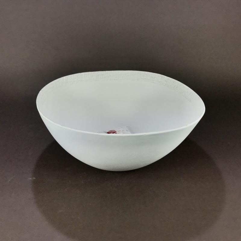 Centrotavola moderno piatto ceramica da tavolo cm 33