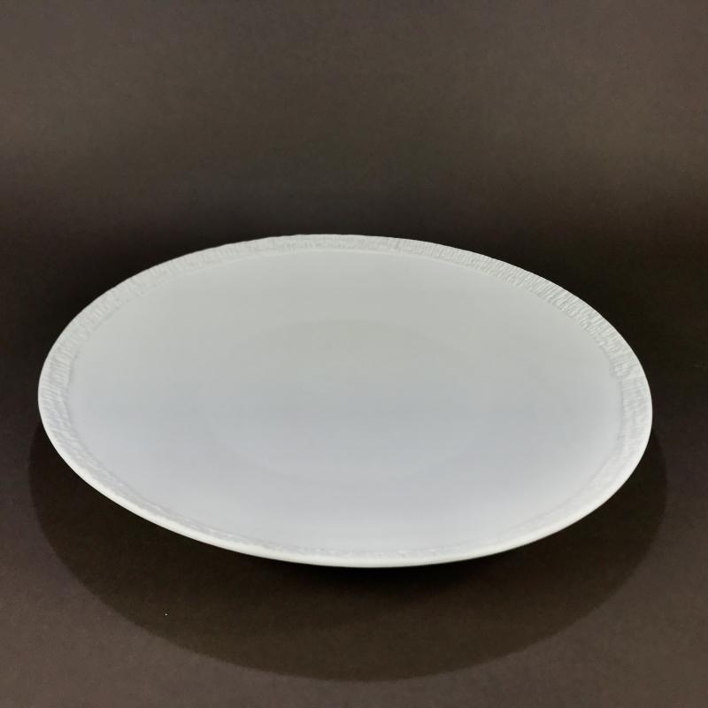 Centrotavola moderno piatto ceramica da tavolo cm 33