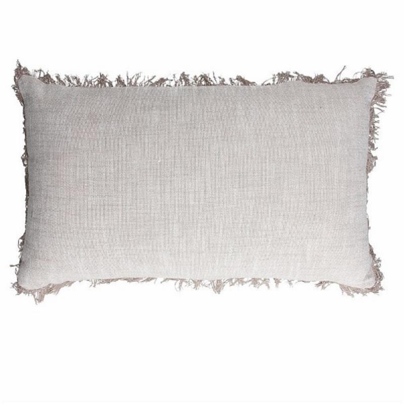 Cuscino da divano rettangolare in tessuto juta natural cm35x50 Textile volterra Tessile Cucina e Living