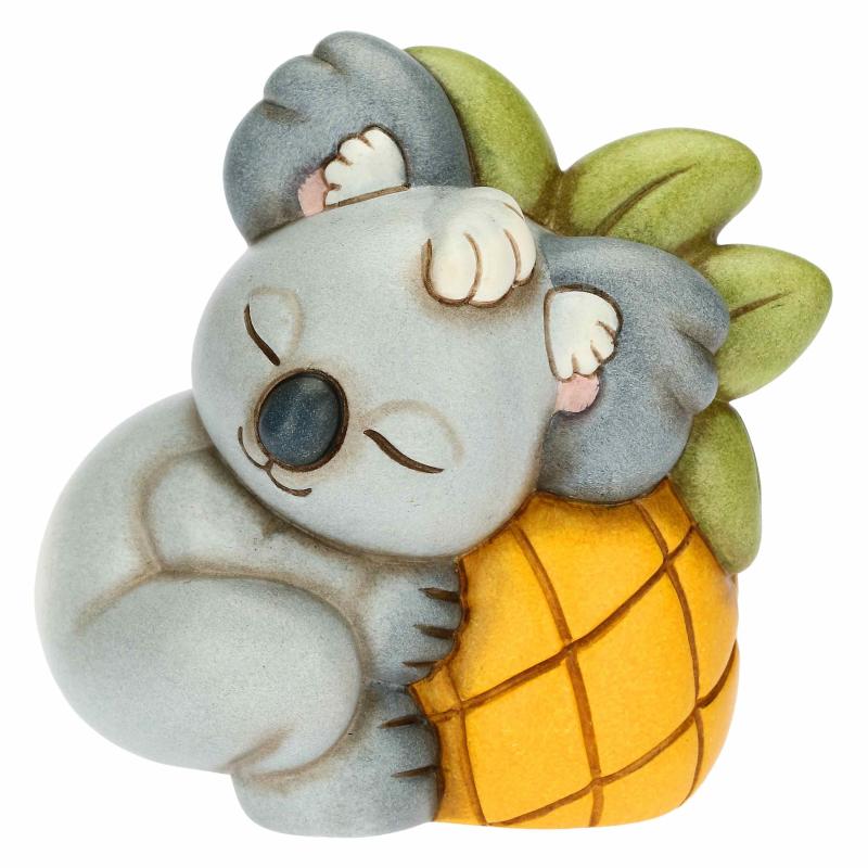 Koala Thun Sidney, il dormiglione con ananas abbracciata Thun Animali