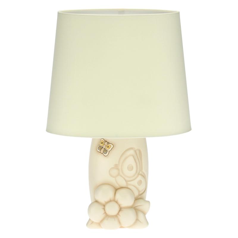 Lampada da tavolo Thun Elegance grande con fiore e farfalle