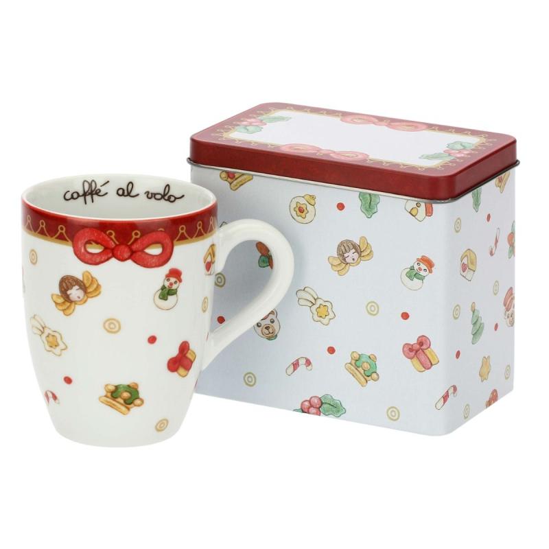 Mug Thun con scatola in latta Magico Natale