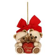 Addobbo natalizio Thun coppia Teddy Xmas Love maxi Thun Addobbi Natalizi