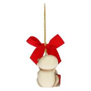 Addobbo natalizio Thun scoiattolo con dono piccolo, filo e fiocco rosso Thun Natale Oggetti decorativi