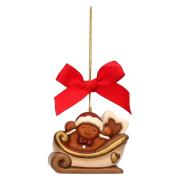 Addobbo natalizio Thun, slitta componibile in ceramica grande Thun Addobbi Natalizi