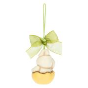 Addobbo pasquale Thun coniglietto con uovo Thun Creazioni ceramiche per casa