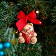 Addobbo Thun grande con filo teddy con libro cm6 