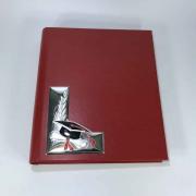 Album portafoto per Laurea con placca argento e tocco Cornici Portafoto in Argento