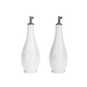 Ampolla Olio e Aceto La Porcellana Bianca Classica 250 Ml Olio e Aceto e Formaggiere