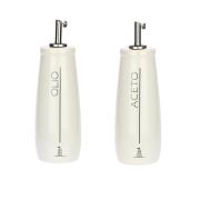 Ampolla Olio e Aceto La Porcellana Bianca Gli Onesti 250ML Olio e Aceto e Formaggiere