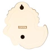 Angelo Thun da parete con stella in ceramica, medio Thun Angeli