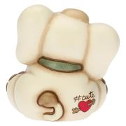 Animaletto mini elefante Thun con quadrifoglio portafortuna 