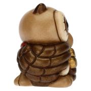 Animaletto mini gufo Thun con quadrifoglio portafortuna 
