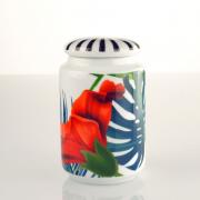 Barattolo cucina in porcellana weissestal decoro floreale Rito cm 13 Barattoli e Contenitori Cucina