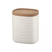 Barattolo da cucina Guzzini Tierra contenitore colore bianco da 1000ml Barattoli e Contenitori Cucina