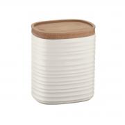Barattolo da cucina Guzzini Tierra contenitore colore bianco da 1000ml Barattoli e Contenitori Cucina