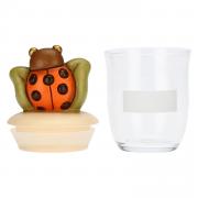 Barattolo da cucina Thun Coutry piccolo con tappo coccinella 