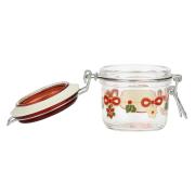 Barattolo da cucina Thun, set due vasetti in vetro con chiusura a scatto e due cucchiaini linea Magico Natale Thun Natale Accessori tavola e cucina