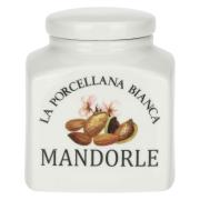Barattolo per mandorle La Porcellana Bianca medio Barattoli e Contenitori Cucina