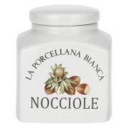 Barattolo per nocciole La Porcellana Bianca medio Barattoli e Contenitori Cucina