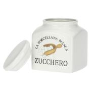 Barattolo zucchero La Porcellana Bianca serie Deco grande Barattoli e Contenitori Cucina