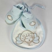Bavaglino e scarpine Thun per neonato maschietto Per il tuo Bimbo