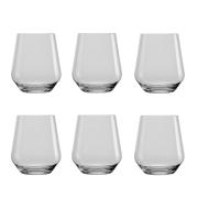Bicchiera da acqua Ivv vizio, set sei bicchieri da tavola moderni Calici e Bicchieri