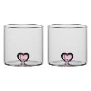 Bicchierini in Vetro con Cuore THUN - Idea Regalo e Bombonierae Bomboniere