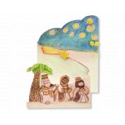 BIGLIETTO AUGURI CON Re Magi Biglietti d'Auguri Origamo - Thun