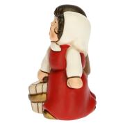 Bimbi con latte personaggio del presepe classico Thun colore rosso 