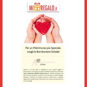 Bomboniera Cuorematto Zuccheriera collezione cuor d'oriente Bomboniere
