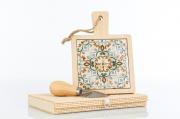 Bomboniera matrimonio Cuorematto Tagliere da cucina cm12x17 piccolo Utensili Cucina