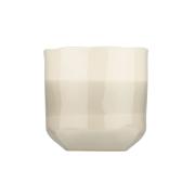 Cachepot coprivaso, porta piante Rituali Domestici Nuance Beige Large Vasi Fiori in Ceramica