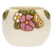 Cachepot coprivaso porta piante Thun, collezione fiore di malva, piccolo Vasi Portafiori