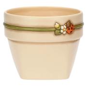 Cachepot coprivaso, porta piante Thun Country Bloom medio Vasi Fiori in Ceramica