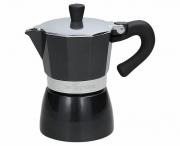 Caffettiera 3 tazze caffÃ¨ espresso Tognana Gloss & Glam colore quarzo Caffettiere Moka e Bialetti