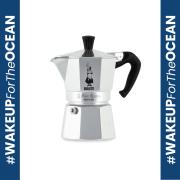 Caffettiera Bialetti 1 tazza classica Moka Express colore acciaio Caffettiere espresso Moka e Bollitori