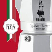 Caffettiera Bialetti 3 tazze classica Moka Express colore acciaio Caffettiere espresso Moka e Bollitori