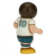 Calciatore Thun bimbo con pallone maglia bianca cm7 