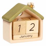 Calendario da tavolo Thun a casetta Country Bloom Thun Creazioni ceramiche per casa