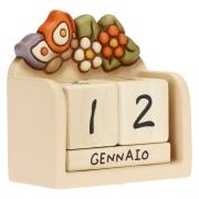 Calendario perpetuo da tavolo Thun linea Country Thun Creazioni ceramiche per casa