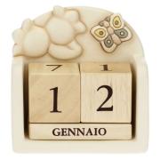 Calendario perpetuo da tavolo Thun linea Elegance 2020 Thun Creazioni ceramiche per casa