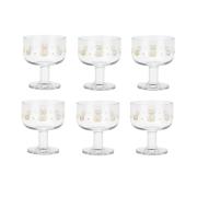 Calice Thun a coppa gambo Gold Icons set 6 pz 